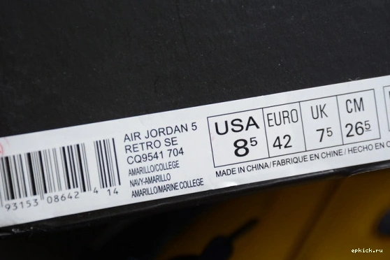 Rep EP 'Michigan' 5 CQ9541-704 Jordan Air CQ9541-704 0320